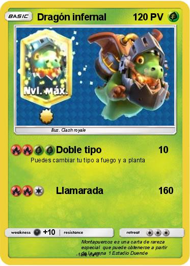 Pokemon Dragón infernal