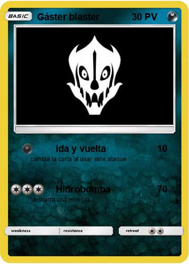 Pokemon Gáster blaster