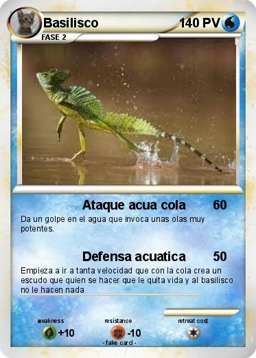 Pokemon Basilisco