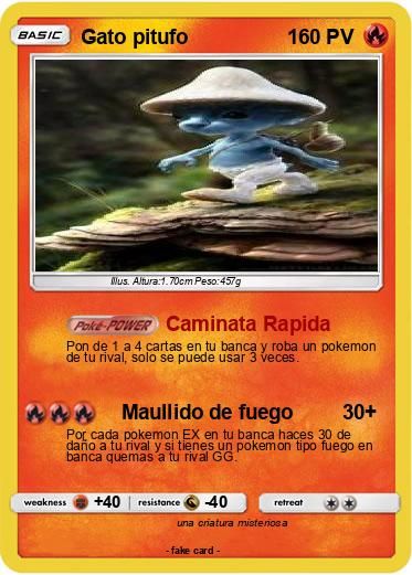 Pokemon Gato pitufo