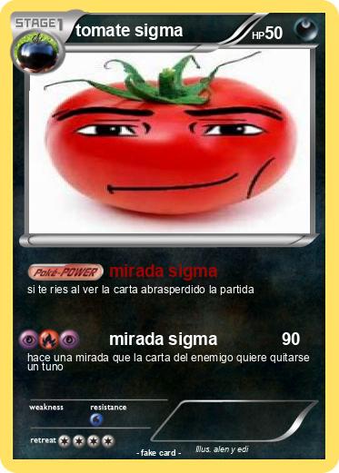 Pokemon tomate sigma