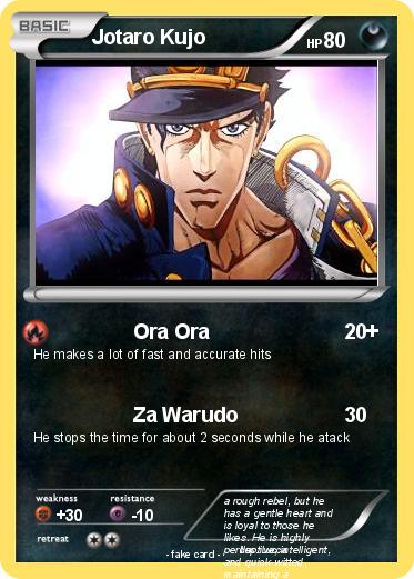 Pokemon Jotaro Kujo