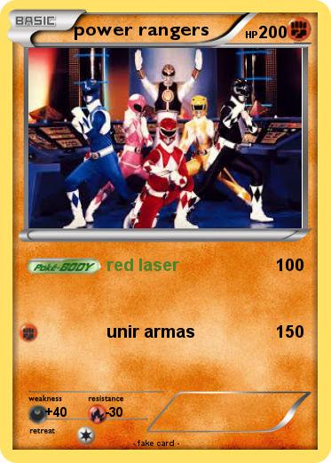 Pokemon power rangers