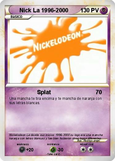 Pokemon Nick La 1996-2000