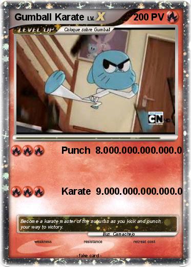 Pokemon Gumball Karate