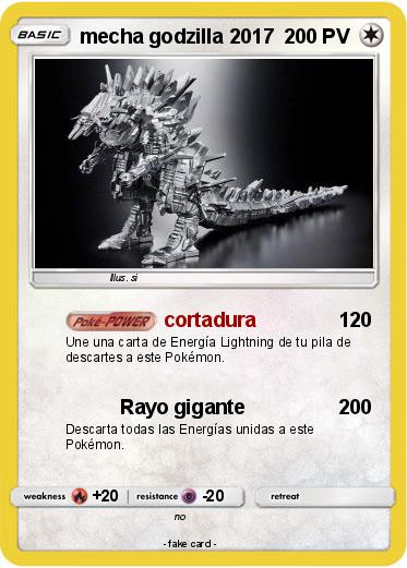 Pokemon mecha godzilla 2017