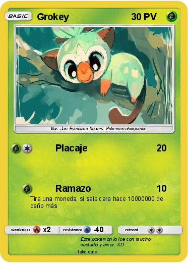 Pokemon Grokey