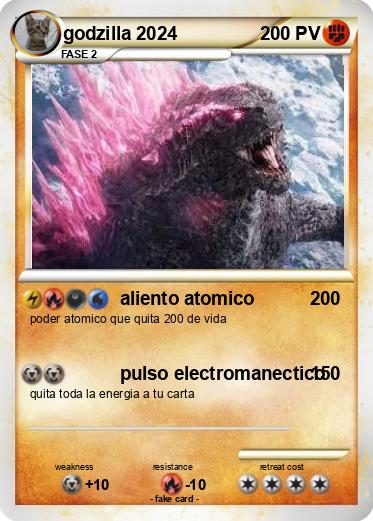 Pokemon godzilla 2024
