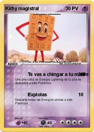 Pokemon Kirby magistral