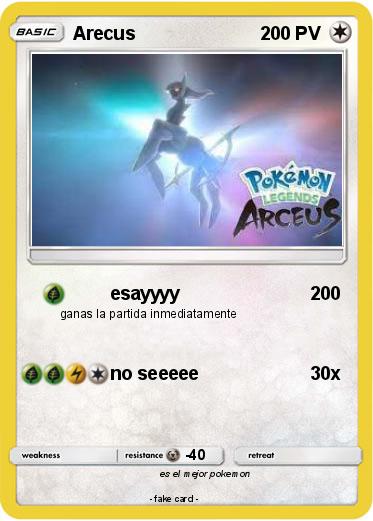 Pokemon Arecus