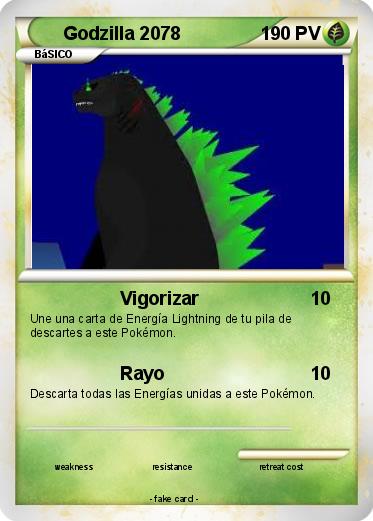 Pokemon Godzilla 2078
