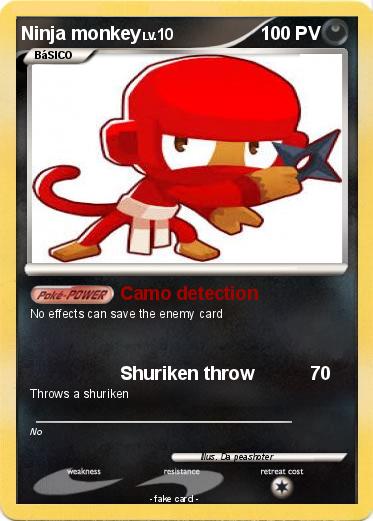 Pokemon Ninja monkey