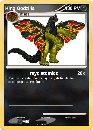 Pokemon King Godzilla