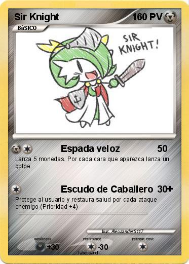 Pokemon Sir Knight