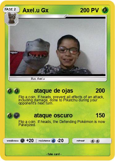 Pokemon Axel.u Gx