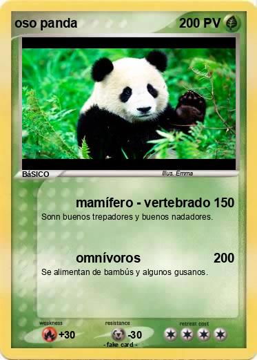 Pokemon oso panda