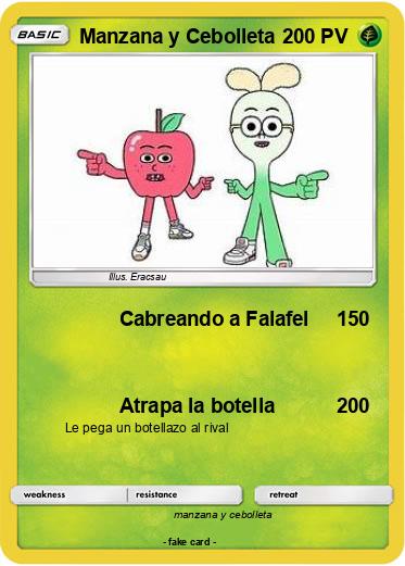 Pokemon Manzana y Cebolleta