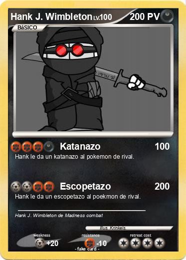 Pokemon Hank J. Wimbleton