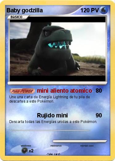 Pokemon Baby godzilla