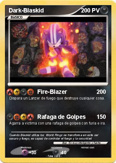 Pokemon Dark-Blaskid