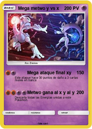 Pokemon Mega metwo y vs x