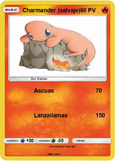 Pokemon Charmander (salvaje)