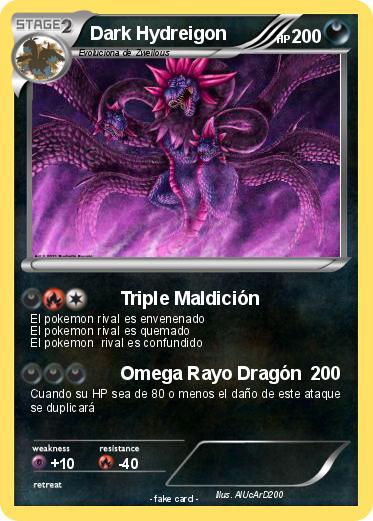 Pokemon Dark Hydreigon