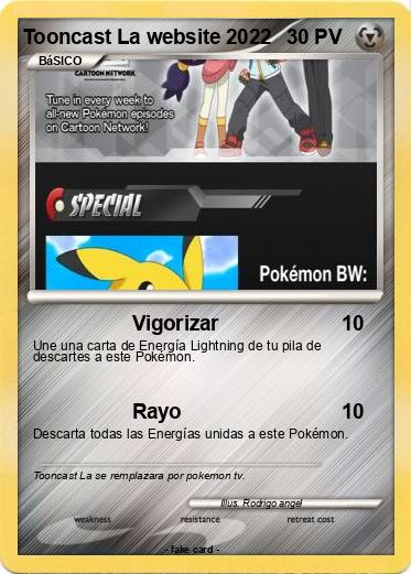 Pokemon Tooncast La website 2022