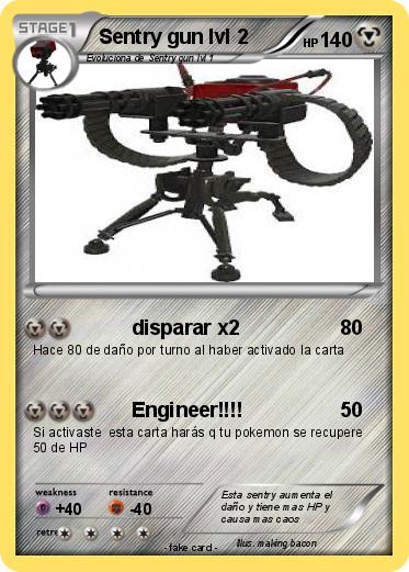 Pokemon Sentry gun lvl 2