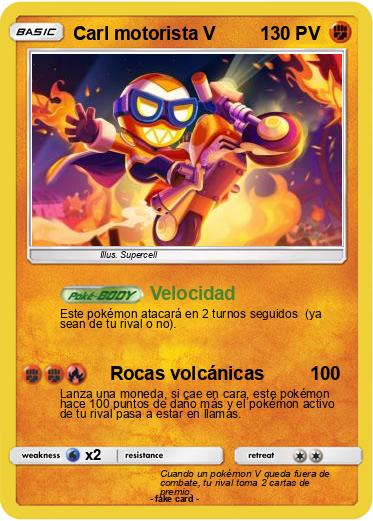 Pokemon Carl motorista V
