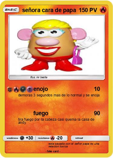 Pokemon señora cara de papa