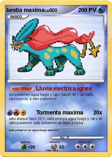 Pokemon bestia maxima
