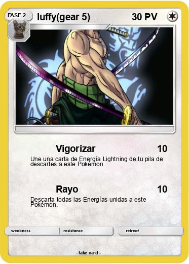Pokemon luffy(gear 5)