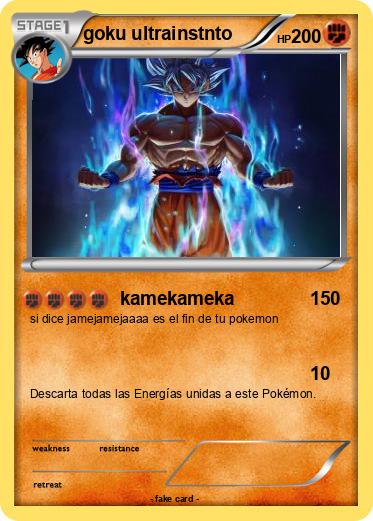 Pokemon goku ultrainstnto