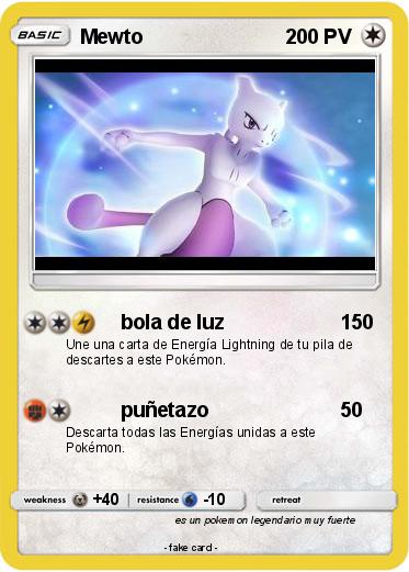 Pokemon Mewto