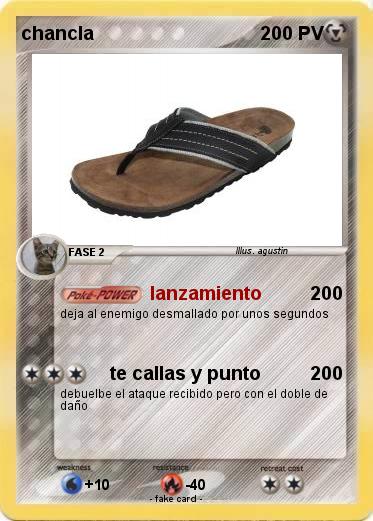 Pokemon chancla