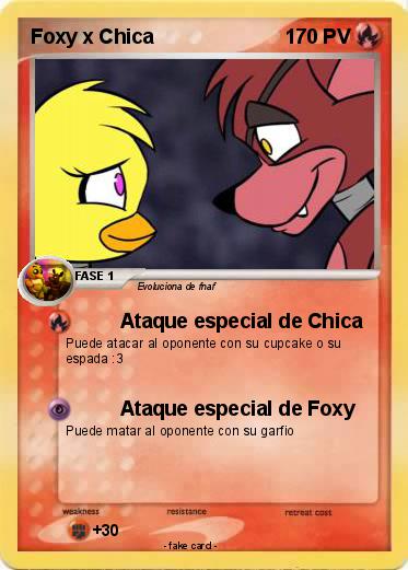 Pokemon Foxy x Chica