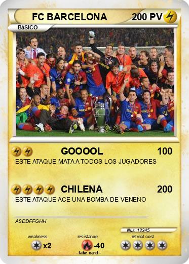 Pokemon FC BARCELONA