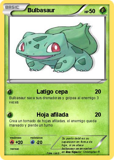 Pokemon Bulbasaur