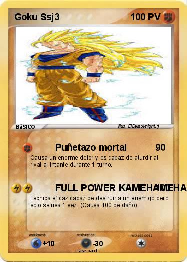 Pokemon Goku Ssj3