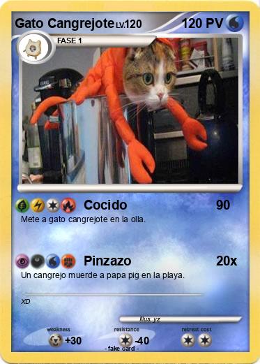 Pokemon Gato Cangrejote