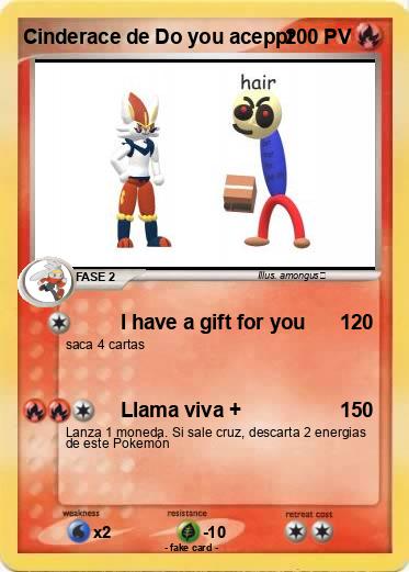 Pokemon Cinderace de Do you aceppt