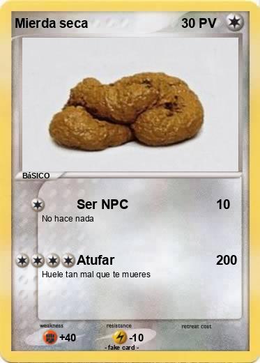 Pokemon Mierda seca