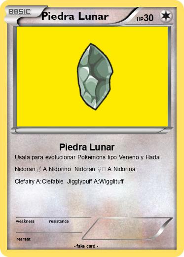Pokemon Piedra Lunar