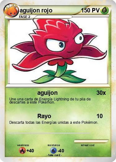 Pokemon aguijon rojo
