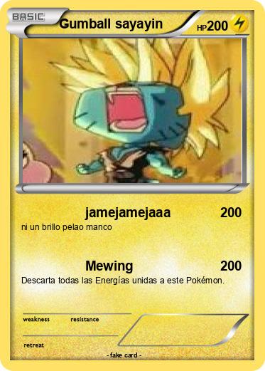 Pokemon Gumball sayayin