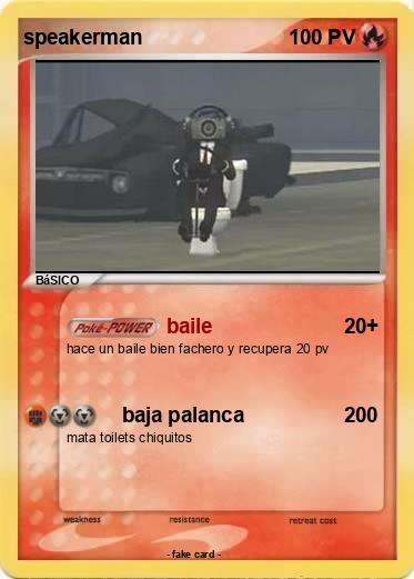Pokemon speakerman