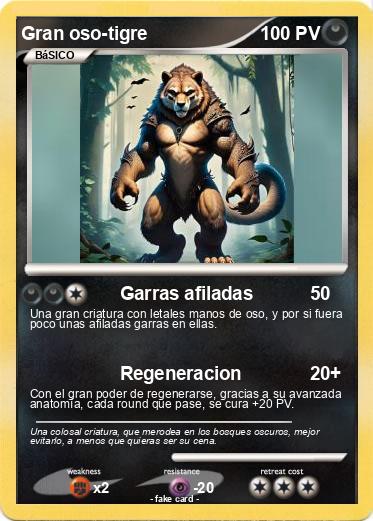 Pokemon Gran oso-tigre