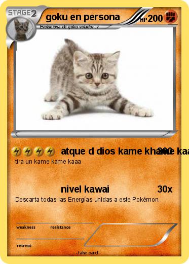Pokemon goku en persona