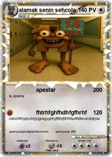 Pokemon alamak senin sehcola